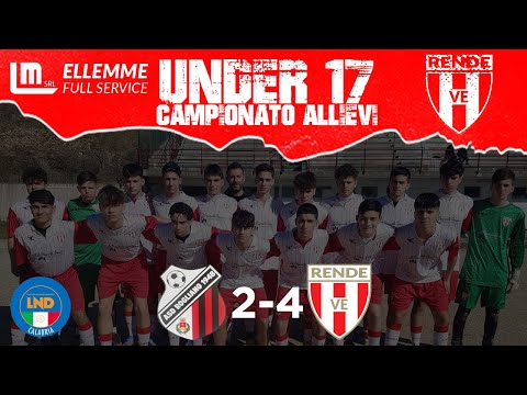 Allievi Regionali Under 17 Calabria: Rogliano - Ve Rende 2-4