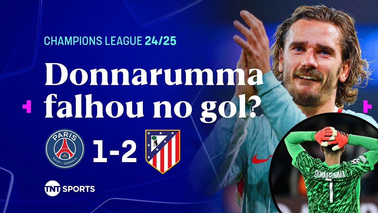 FALHA NOS DOIS LADOS! ATLÉTI VIRA NO ÚLTIMO MINUTO COM ERROS DA DEFESA | PSG 1X2 ATLÉTICO DE MADRID