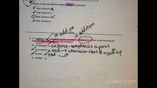 STAAR English II REVISING REPLACE /Most Appropriate Transition Strategy