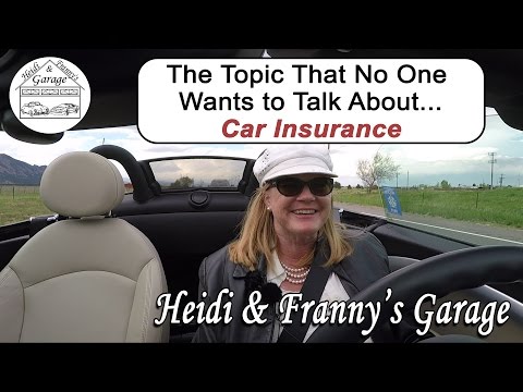 The Topic That No One Wants to Talk About...  Car Insurance