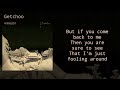 Getchoo - Weezer (Lyrics)