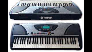 Video thumbnail for YAMAHA PSR 240 (sound and styles demonstration) HiQ sound by Keyboards - review - repair