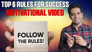 TOP 6 RULES FOR SUCCESS  MOTIVATIONAL VIDEO  LIFE 