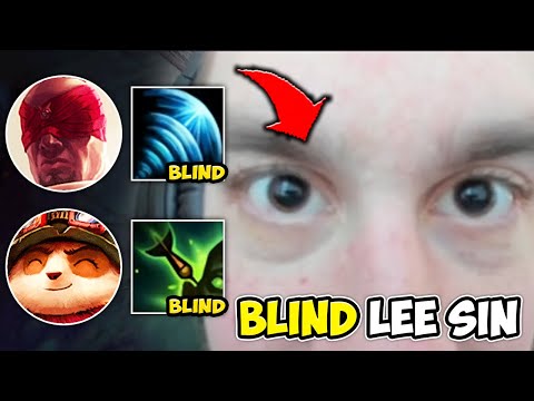 We played Lee Sin while legally BLIND (PUPILS DILATED BEFORE GAME)