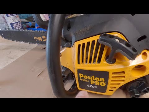 Poulan Pro chainsaw won't start (PP4218A) - Let's try and fix it! (Part 1)