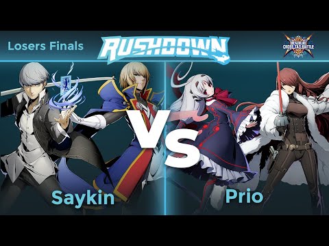 Rushdown 22 - Saykin (Yu, Jin) vs Keller | Prio (Vatista, Mitsuru) Losers Finals - BBTAG
