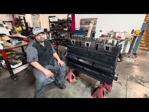 N14 Cummins Accessory Drive Timing & Install Whiskey Pete Cabover Project 