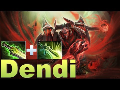 Dendi Shadow Fiend Butterfly & Ethereal 20 kills pro Gameplay | Highlights 7.04 — Dota 2