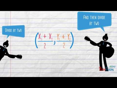 Midpoint & Distance Formula Song "The Beatles - Twist and Shout"