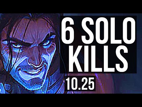 SYLAS vs CAMILLE (TOP) | 68% winrate, 6 solo kills | KR Master | v10.25
