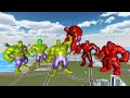 GREEN HULK VS RED HULK EPIC SUPERHEROES WAR IBD3D