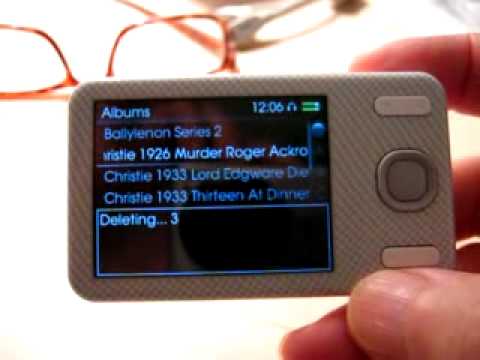 Creative Zen X-Fi Style delete firmware bug