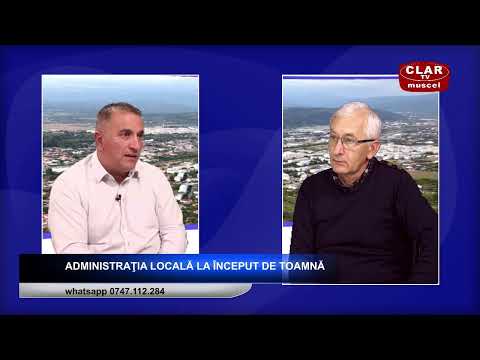 Obiectiv Muscelean 06.10.2022 - primarul Elena Lasconi si viceprimarul Constantin Turtulea