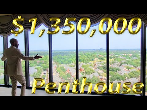 INSIDE A $1,350,000  LUXURIOUS PENTHOUSE IN DALLAS,TX | WITH AMAZING VIEWS!!