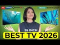 Best TV 2026 55 Inch Sony Vs Samsung Vs LG Hisense Vs VU Vs TCL Vs Lumio