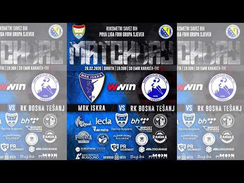 MRK Iskra Bugojno - RK Bosna Tešanj