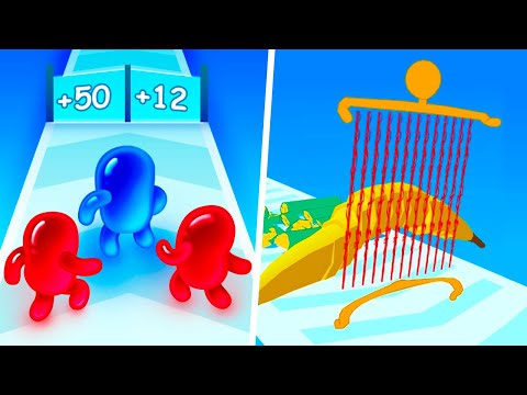 Join Blob Clash 3D | Laser Man Run - 1⭐Gameplay Walkthrough (Freeplay)