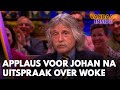 Vandaag Inside-studio klapt voor Johan na vurige uitspraken over wokeisme