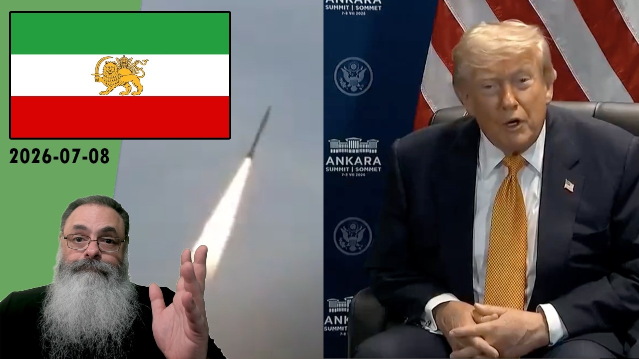 #Irã 2026-07-08: TRUMP diz que MEMORANDO de ENTENDIMENTO MORREU e VAI ATACAR o IRÃ