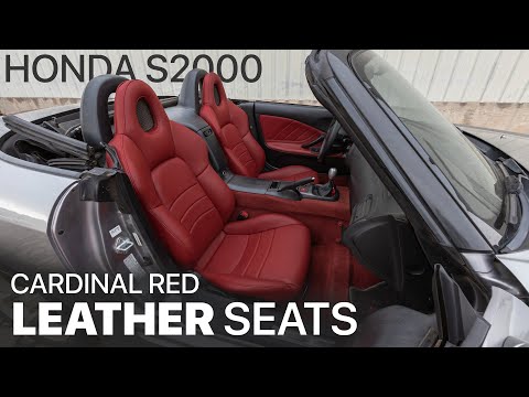 Replacement Leather Seat Upholstery for the 2000 - 2005 Honda S2000 - LeatherSeats.com