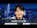 BTS Jung Kook Talks New Single Going Platinum And Teaches Jimmy His Standing Next To You Dance