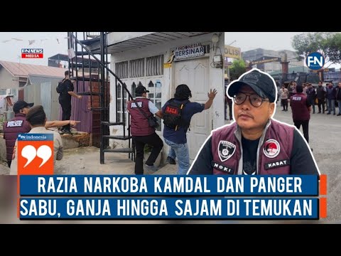 Razia Narkoba Kamdal dan Panger, Sabu, Ganja Hingga Sajam Ditemukan