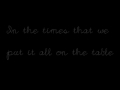 Aftermath - Lifehouse Lyrics