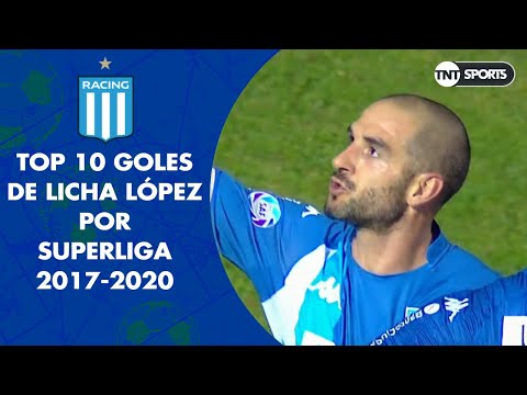Top 10 goles de LICHA LÓPEZ en Superliga (2017-2020)