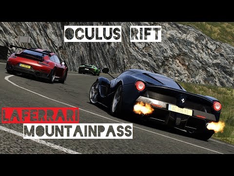 LaFerrari, Porsche GT2 RS & Aventador SV at Transfagarasan | Assetto Corsa VR Gameplay [Oculus Rift]