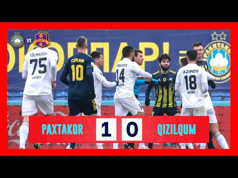 Paxtakor - Qizilqum - 1:0 | O'yin sharhi. O'zbekiston Kubogi 1/4 final