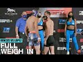 ANDY VENCES VS. LUIS LOPEZ - HEATED FULL WEIGH IN AND FACE OFF VIDEO