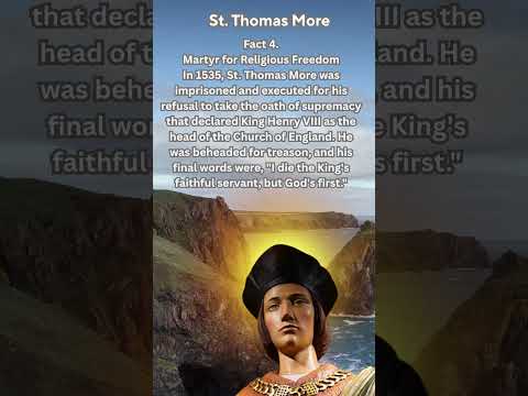 St. Thomas More: The Martyr who stood for faith and integrity