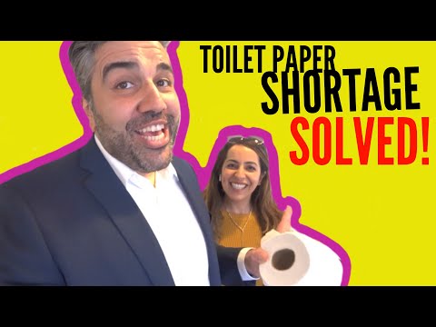 Toilet Paper Shortage SOLVED!!