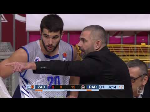 ABA Liga 2018/19, Round 16 match: Zadar - Partizan NIS (19.1.2019)