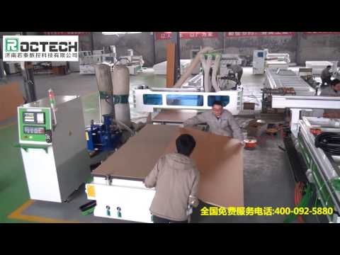 Cabinet making line, Kichen cabinet line, CNC kitchen cabinet line, Roctech Machinery