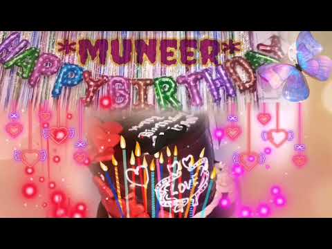 Muneer Happy Birthday To You |whatsapp status |hd video