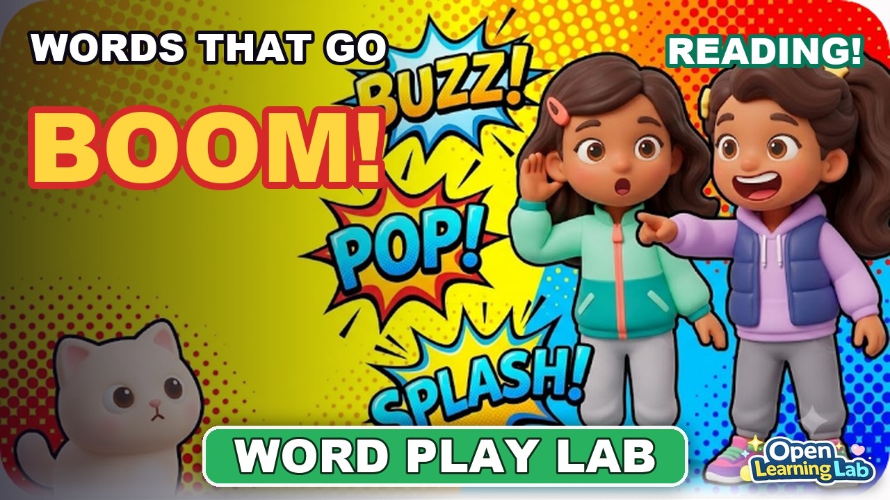 Onomatopoeia: Words That Make Sounds! | ELA for Kids