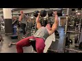 Incline dumbbell press