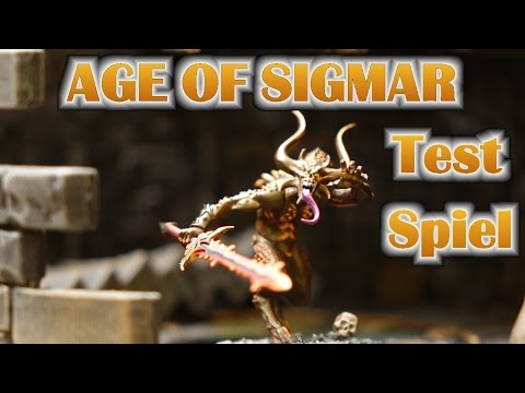 Age of Sigmar im Vergleich gegen Warhammer 8. Edition - Testspiel für Anfänger Full HD