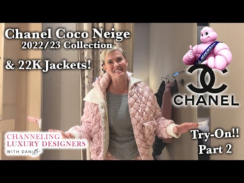 Chanel Coco NEIGE Collection Ready to Wear Try On Video 2! Fitting & Commentary on 22N Collection!