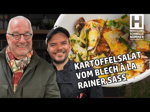 Schnelles Kartoffelsalat vom Blech à la Rainer Sass Rezept von Steffen Henssler