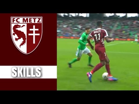 SKILLS - ASSE FC Metz 2-2 / La balade d'Opa Nguette dans la défense