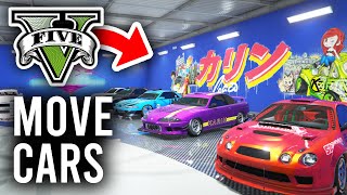 How To Move Cars To Different Garages In GTA 5 - Full Guide