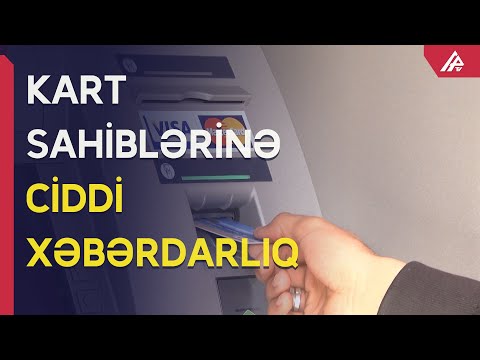 Mərkəzi Bankdan kart sahiblərinə XƏBƏRDARLIQ - APA TV