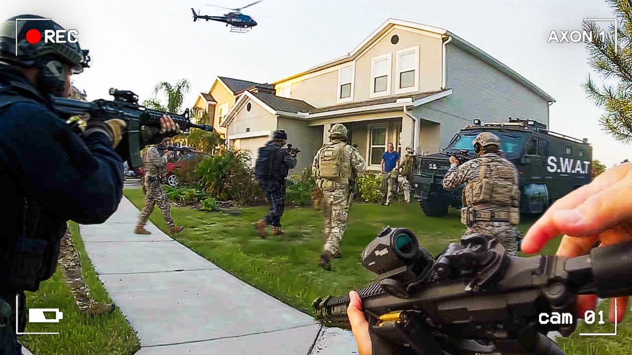 SWAT Team Faces Off Against The Deadliest Father Shooter