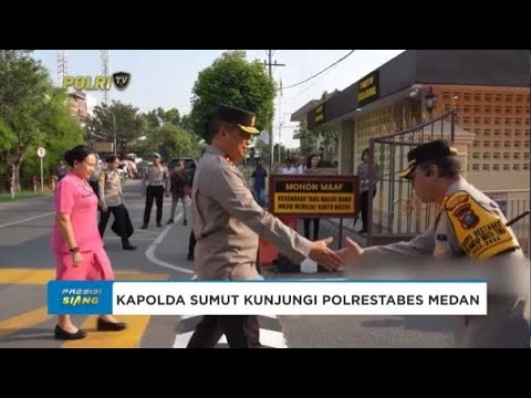 KUNJUNGAN KERJA KAPOLDA SUMUT DI POLRESTABES MEDAN