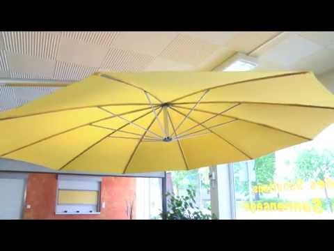 Ampelschirm Mezzo von Marucci Markisen im Rhein Main Gebiet Rolladen  Rollos Jalousien 2015