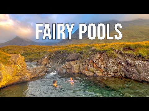 Exploring the MAGICAL Fairy Pools on Skye in Scotland!