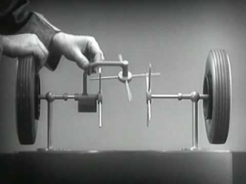 Around The Corner - How Differential Steering Works (1937) Video