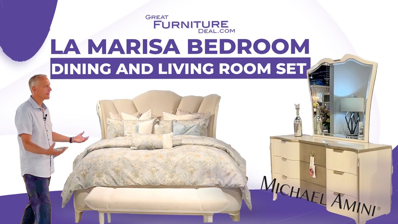 AICO Furniture - La Marisa Full Home Collection by Michael Amini